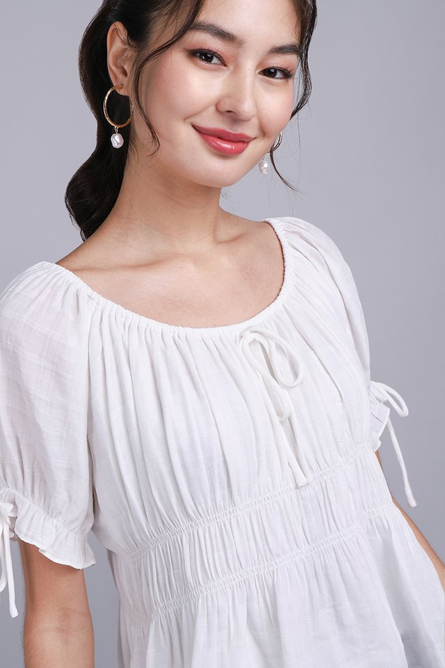 Layla Top In Classic White