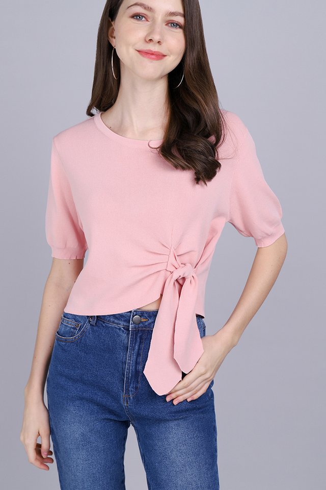 [BO] Claire Top In Soft Pink