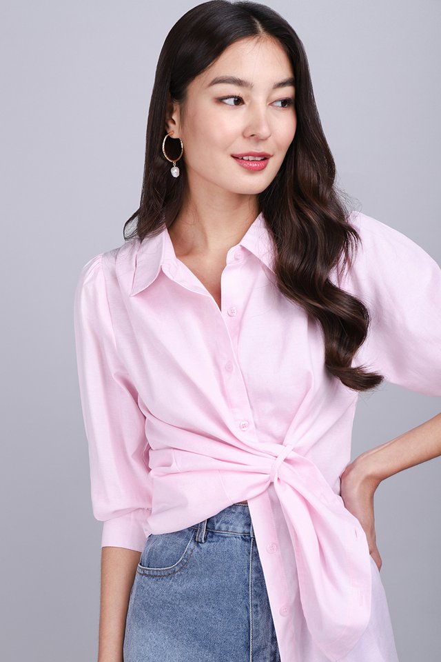 Pixie Shirt In Soft Pink