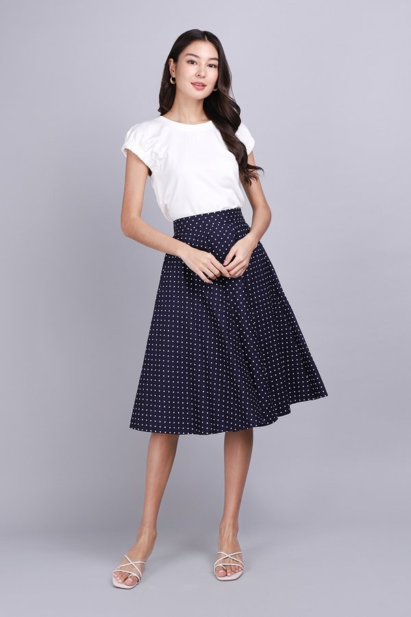 Remi Top In Classic White