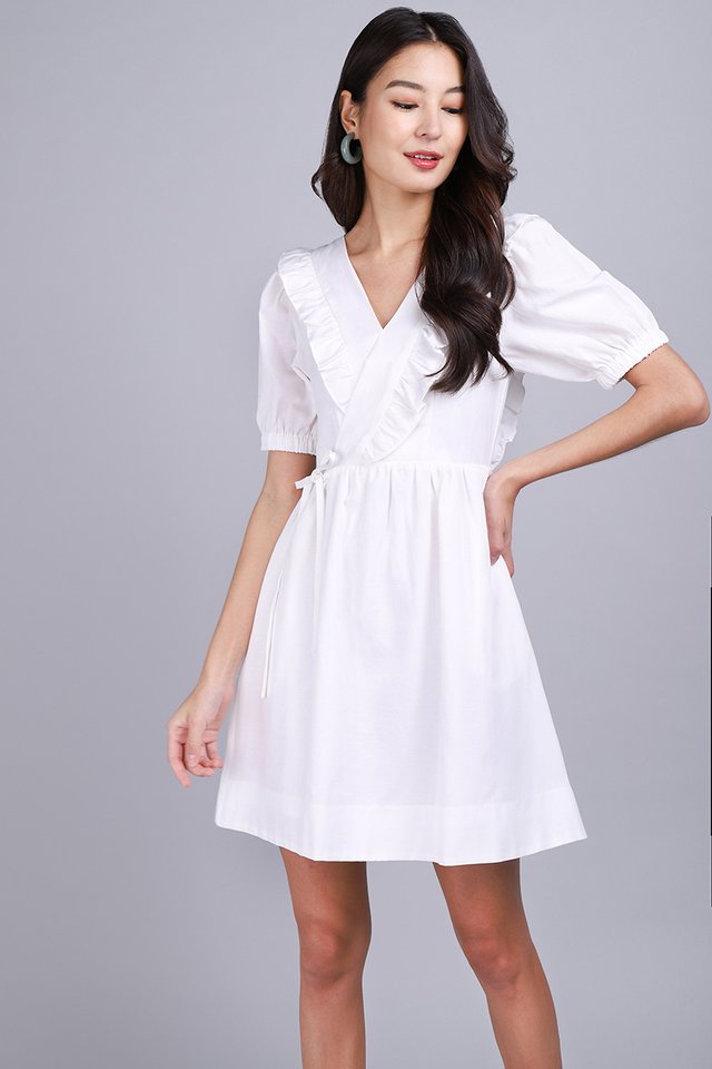 Tory Dress In Classic White