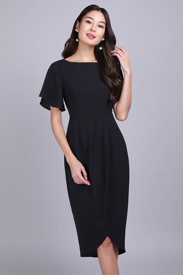 Daphne Dress In Classic Black