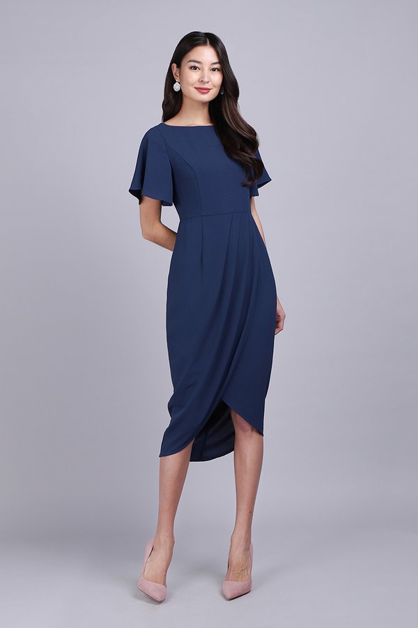 Daphne Dress In Mediterranean Blue