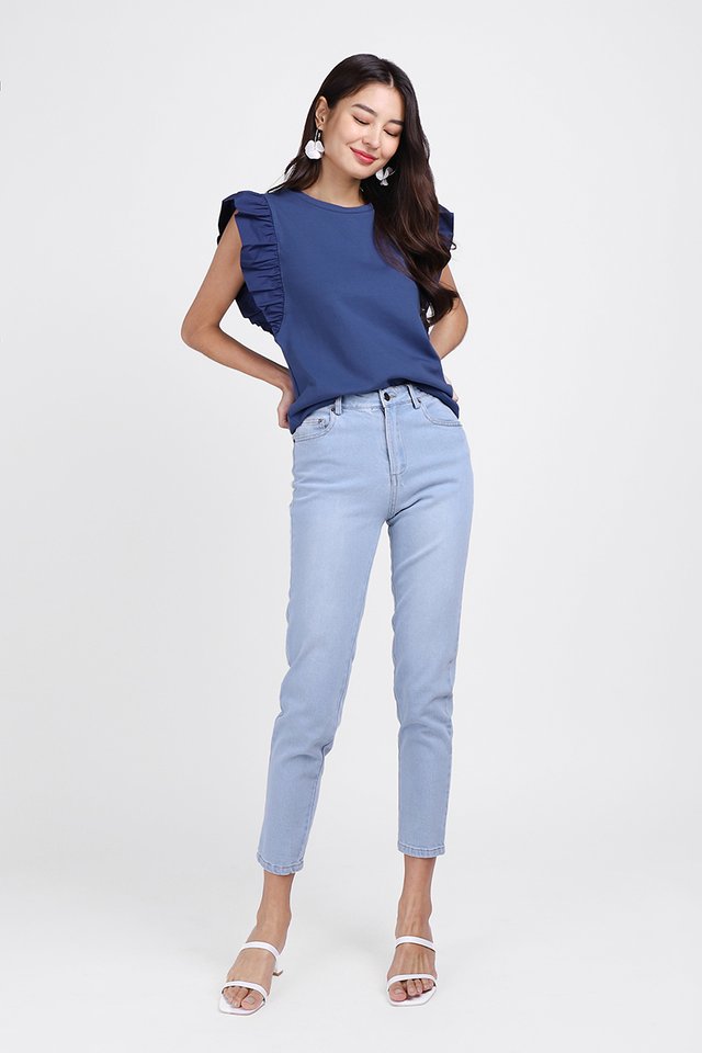 Robin Top In French Blue
