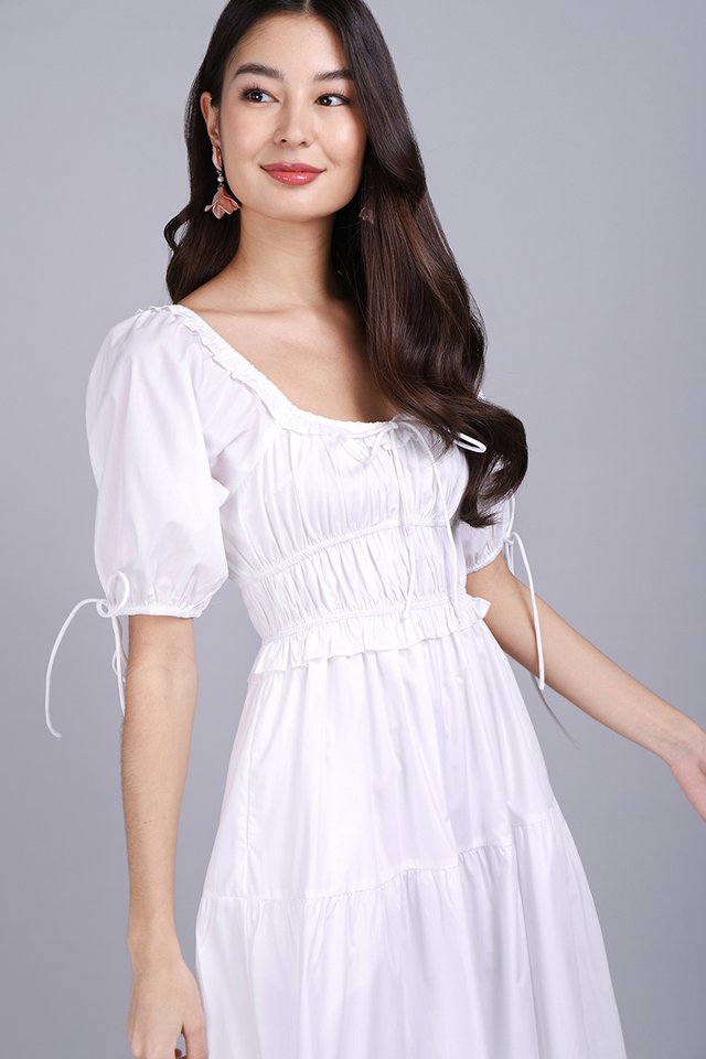 Viola Dress In Classic White