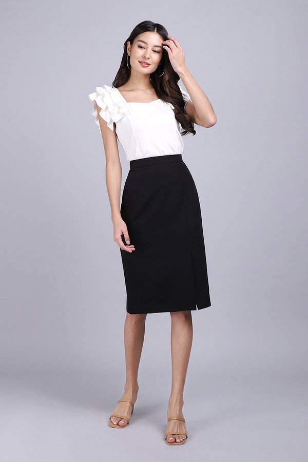 Charmaine Top In Classic White