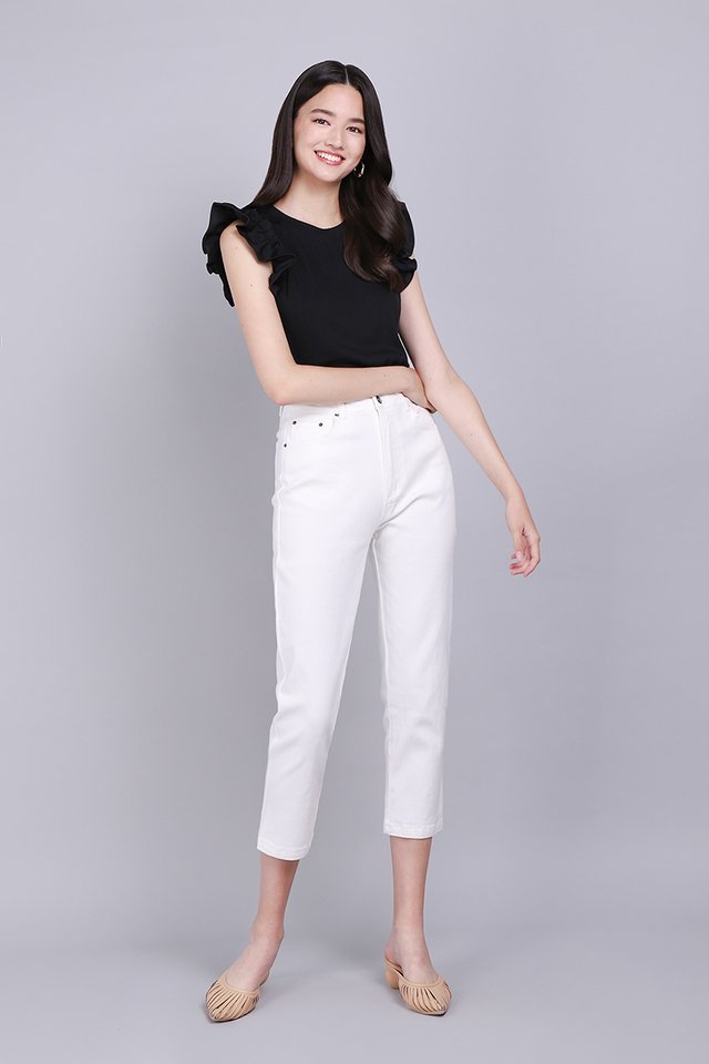Blair Pants In Classic White