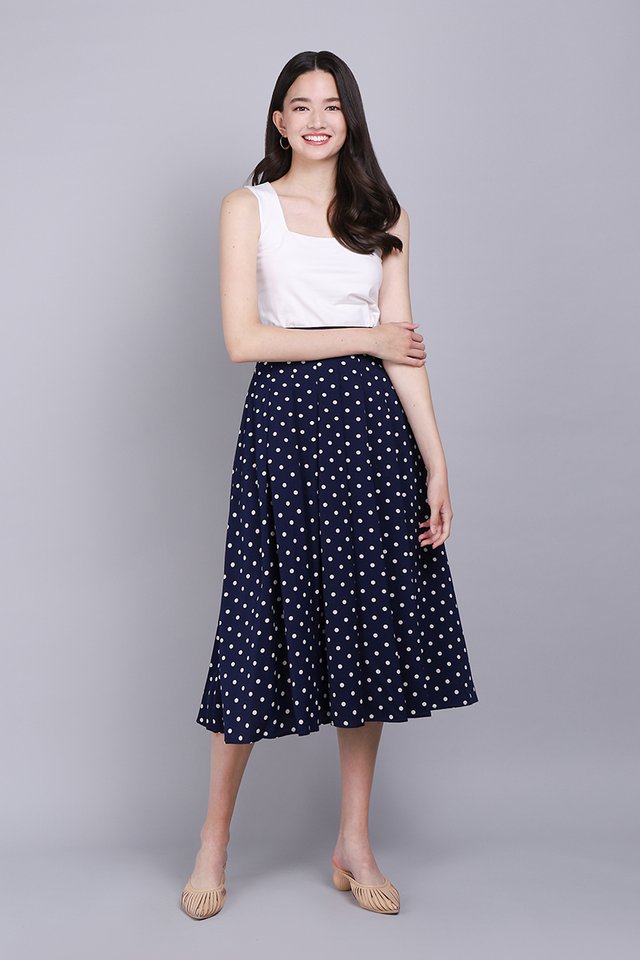 [BO] Celeste Skirt In Blue Dots