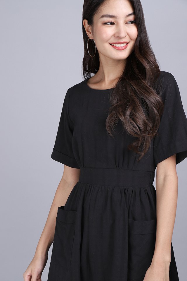 Giselle Dress In Classic Black