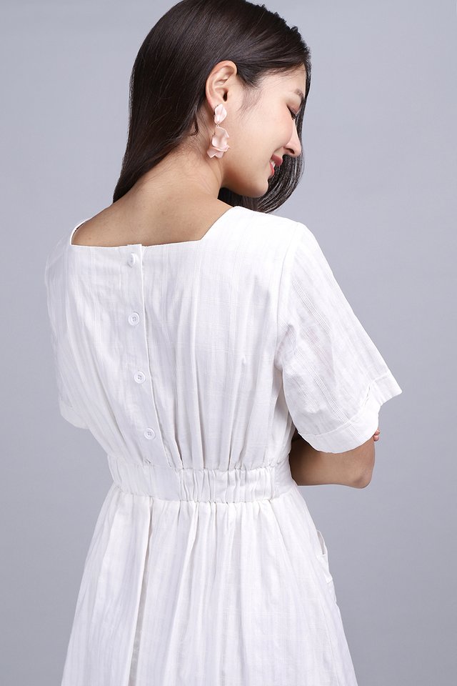 Giselle Dress In Classic White