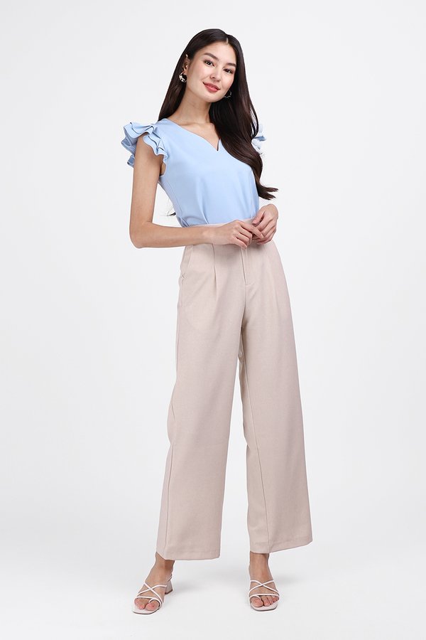 Vera Top In Sky Blue