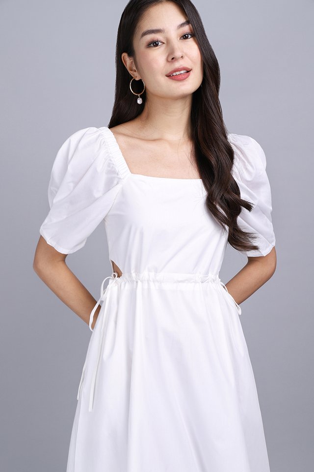 Sera Dress In Classic White