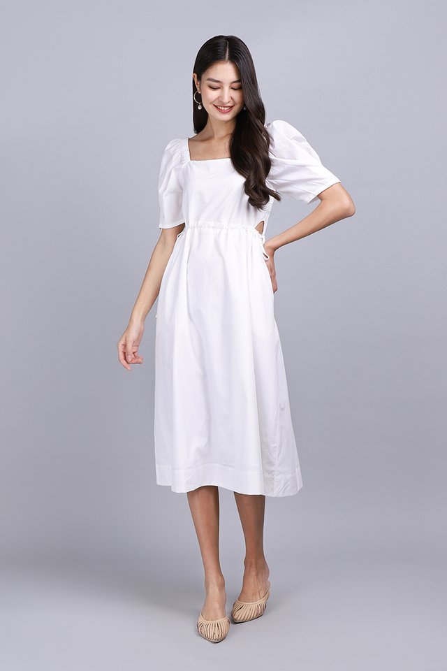Sera Dress In Classic White
