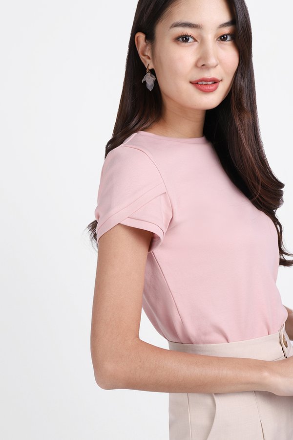 Angie Top In French Pink