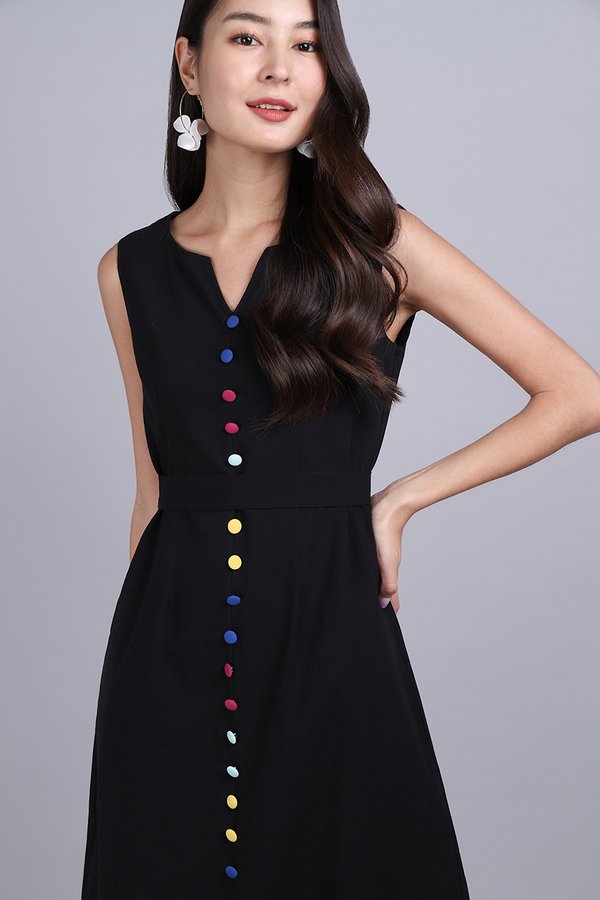 Rainie Dress In Classic Black