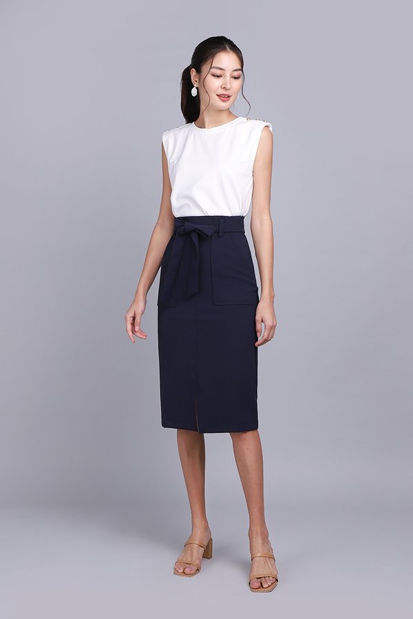 Kobe Skirt In Navy Blue