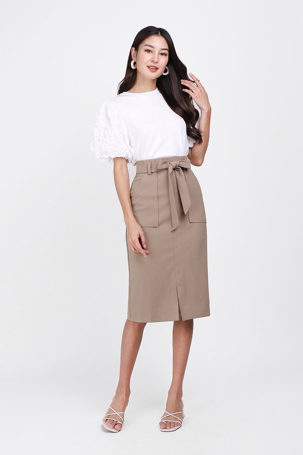 Kobe Skirt In Taupe