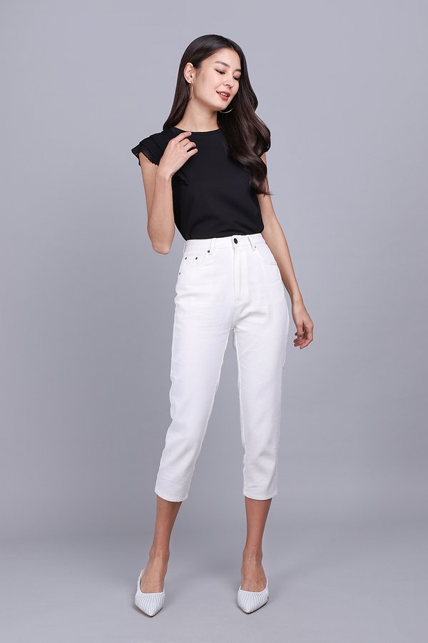 Carol Top In Classic Black