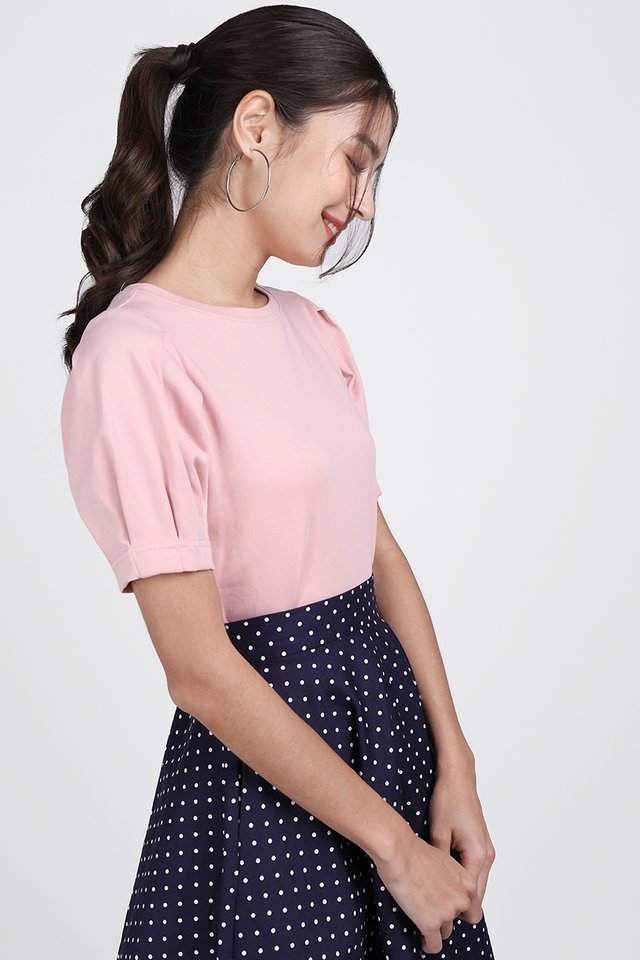 Olivia Top In French Pink