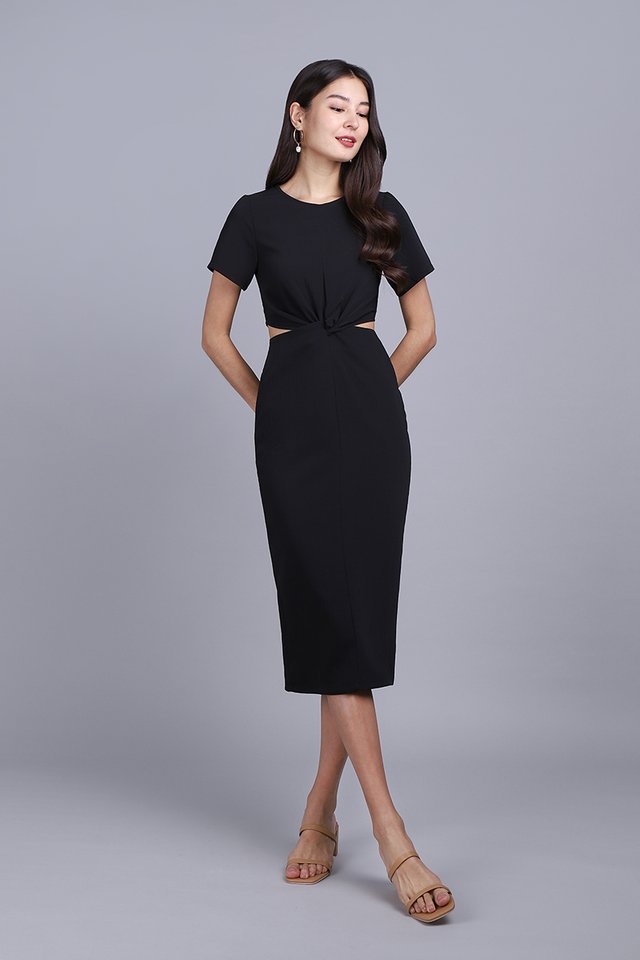 [BO] Miranda Dress In Classic Black