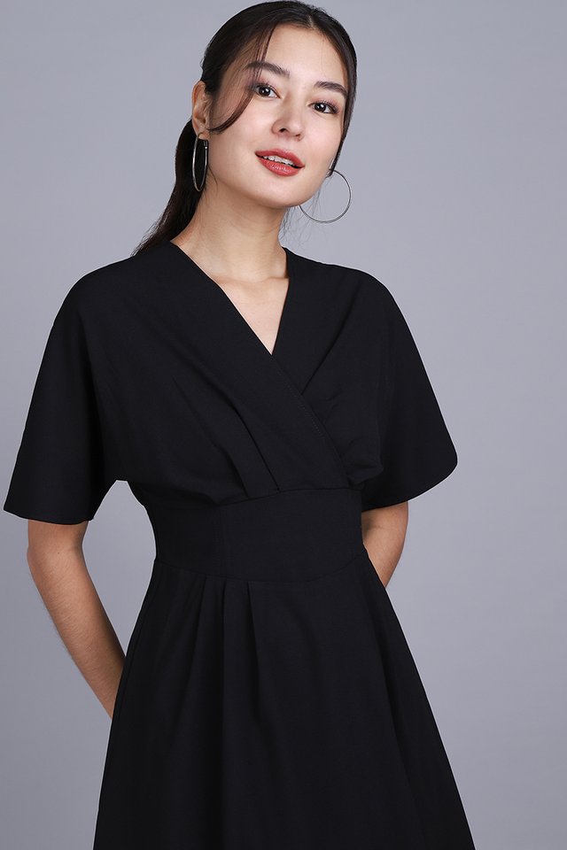 Dara Dress In Classic Black