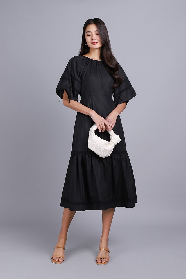 Gaia Dress In Classic Black
