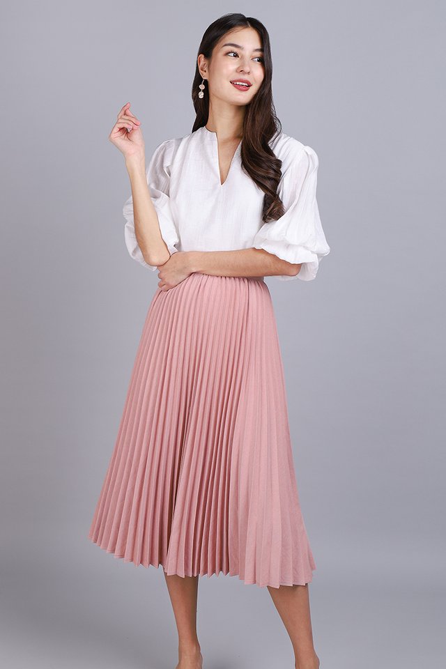 Aimee Skirt In Soft Pink
