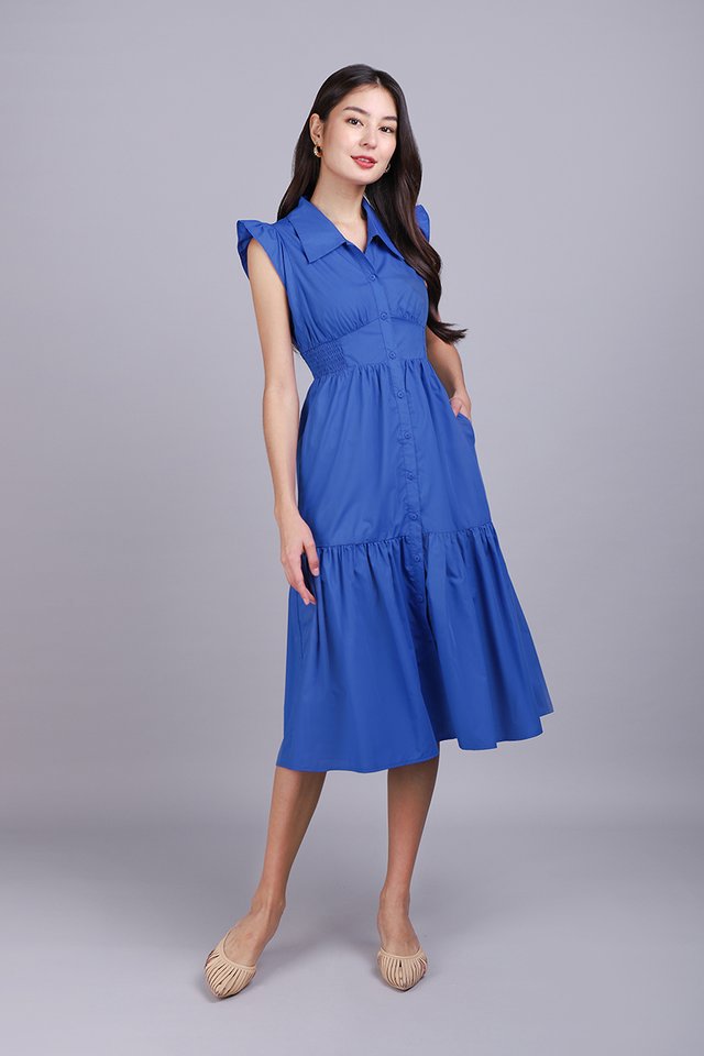 Jolie Dress In Cobalt Blue