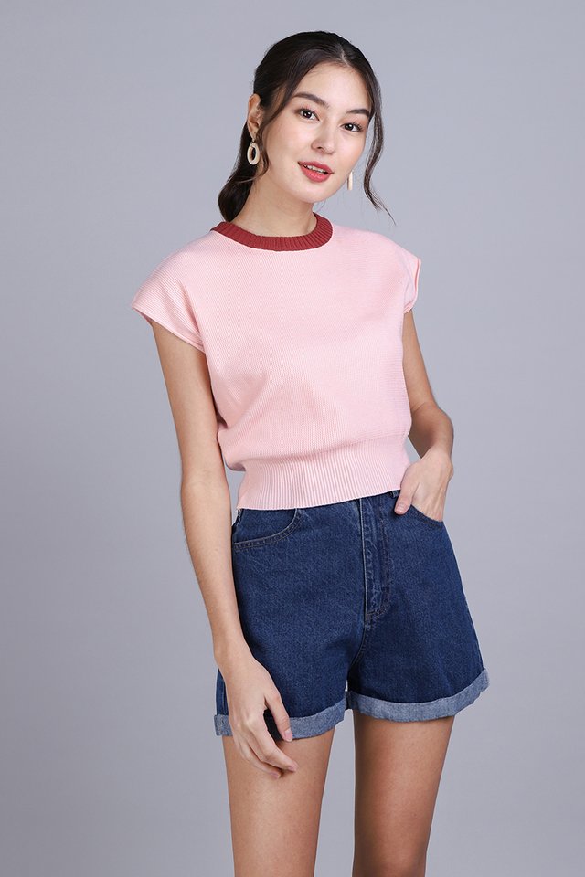 Keyla Top In Soft Pink