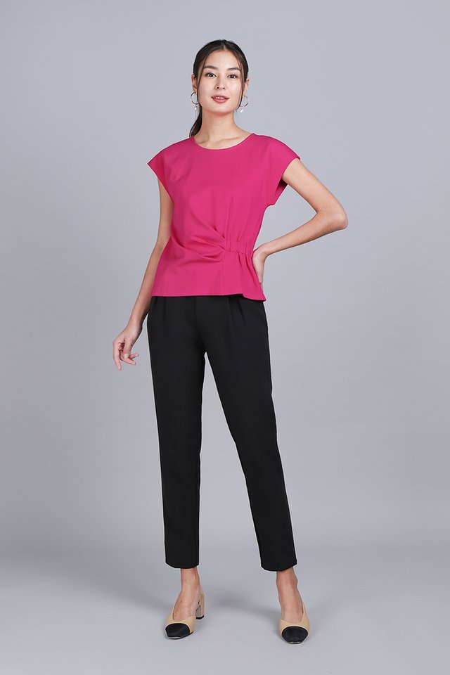 Holly Top In Hot Pink