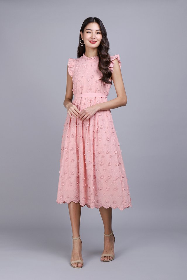 [BO] Amelia Dress In Dusty Pink